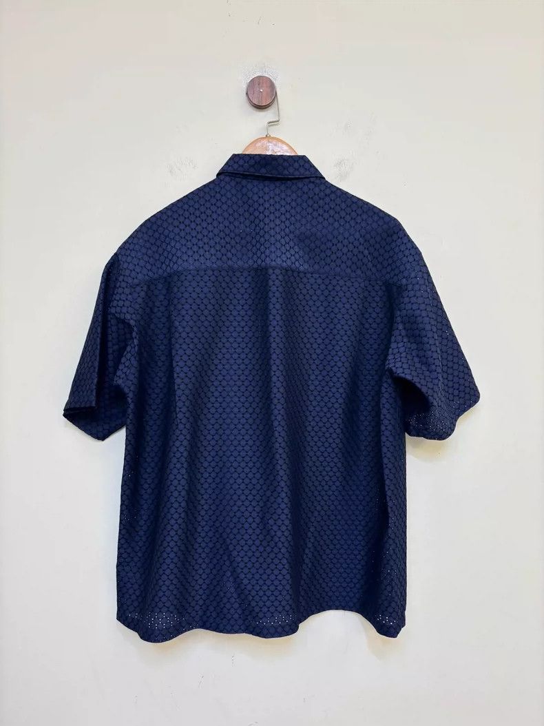Bode Edifice Hollow Pattern Short Sleeve Shirt Size US L / EU 52-54 / 3 - 9 Thumbnail
