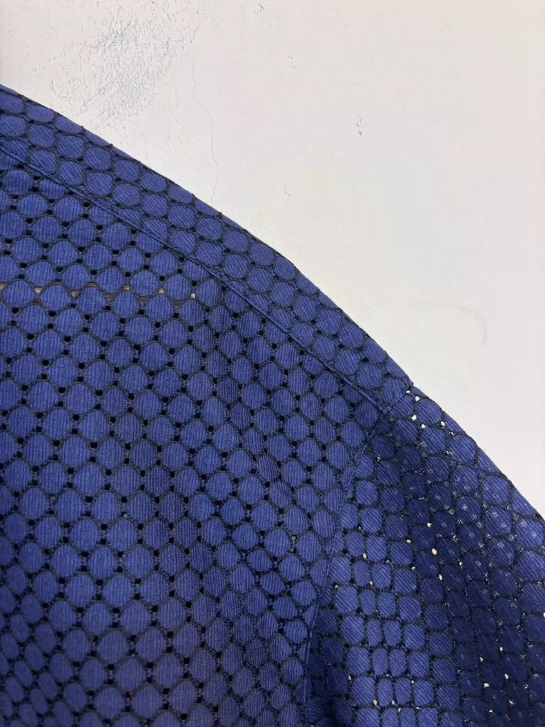 Bode Edifice Hollow Pattern Short Sleeve Shirt Size US L / EU 52-54 / 3 - 3 Thumbnail