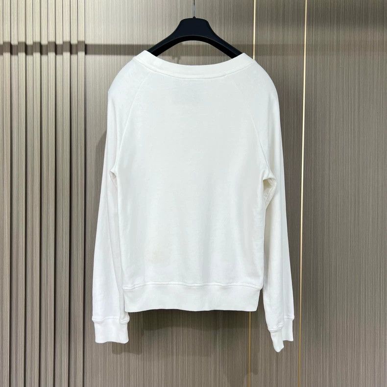 Moschino Moschino Printed Letter Sweatshirt in White Size US M / EU 48-50 / 2 - 2 Thumbnail
