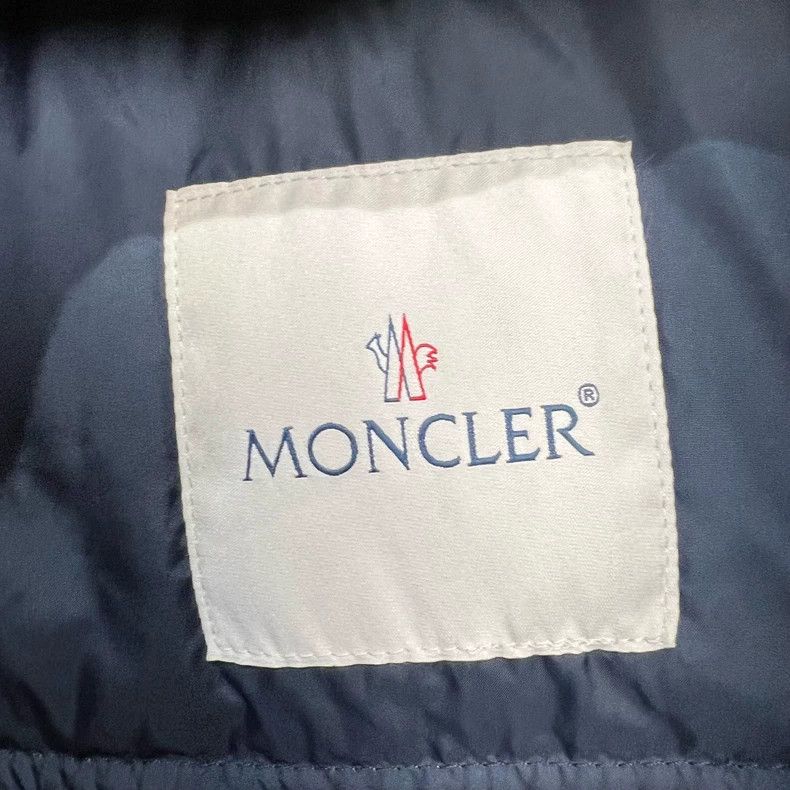 Moncler Moncler Embroidered Logo Fur Collar Down Jacket Size US XXS / EU 40 - 7 Thumbnail