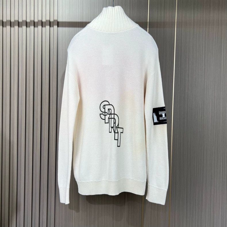 Givenchy Givenchy Embroidered Logo Knit Sweater Size US XS / EU 42 / 0 - 2 Thumbnail