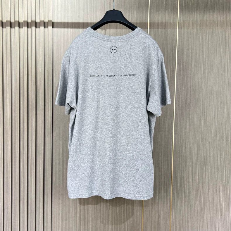 Moncler Genius Moncler Gray Short Sleeve T-Shirt Size S Size US S / EU 44-46 / 1 - 2 Thumbnail