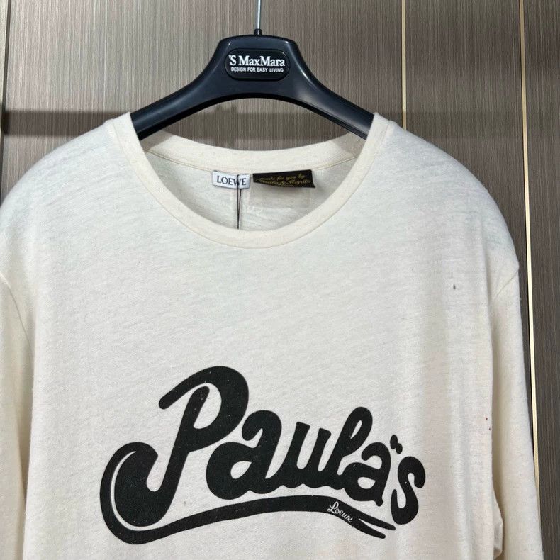 Loewe Loewe Short Sleeve T-Shirt with Logo Print Size US L / EU 52-54 / 3 - 4 Thumbnail