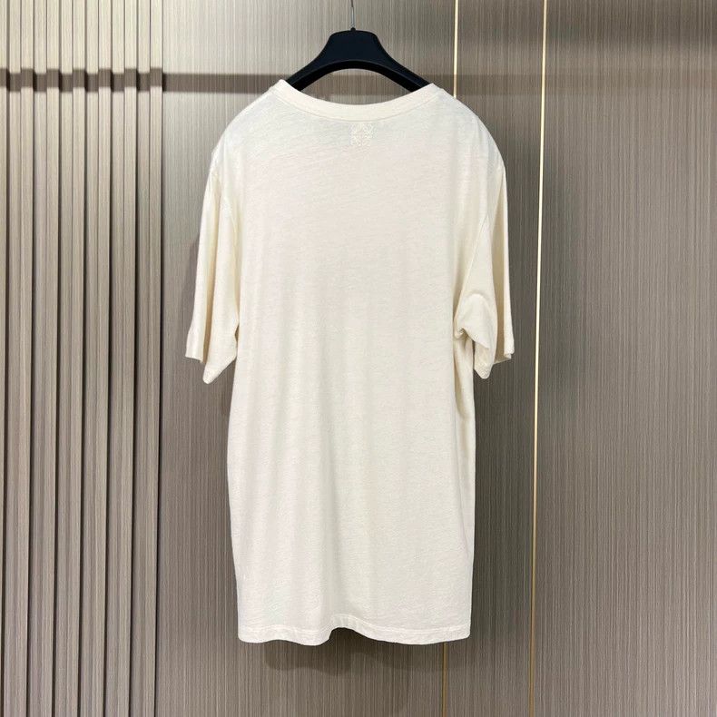 Loewe Loewe Short Sleeve T-Shirt with Logo Print Size US L / EU 52-54 / 3 - 2 Thumbnail