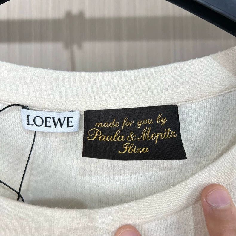Loewe Loewe Short Sleeve T-Shirt with Logo Print Size US L / EU 52-54 / 3 - 6 Thumbnail