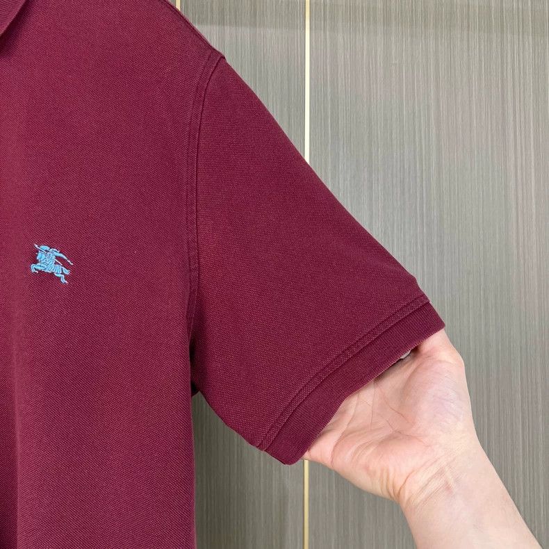 Burberry Burberry Embroidered Polo Shirt Size L Size US L / EU 52-54 / 3 - 4 Thumbnail