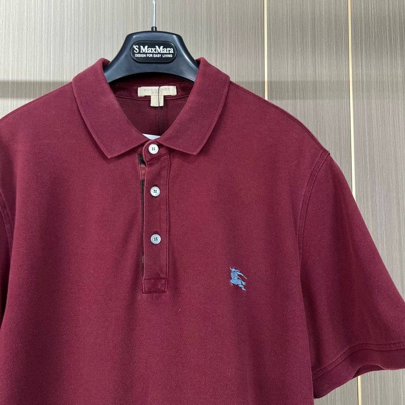 Burberry Burberry Embroidered Polo Shirt Size L Size US L / EU 52-54 / 3 - 3 Thumbnail