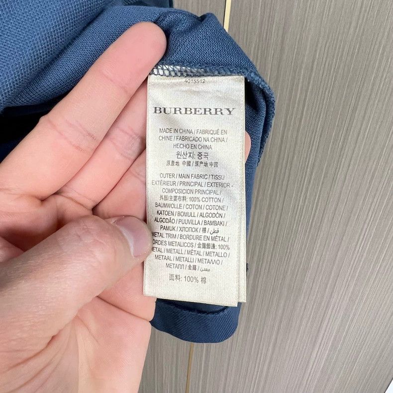 Burberry Burberry Short Sleeve Polo with Logo Size US M / EU 48-50 / 2 - 6 Thumbnail