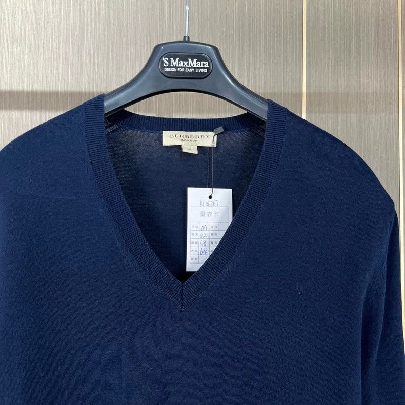 Burberry Burberry V-Neck Knit Sweater Size M Size US M / EU 48-50 / 2 - 3 Thumbnail