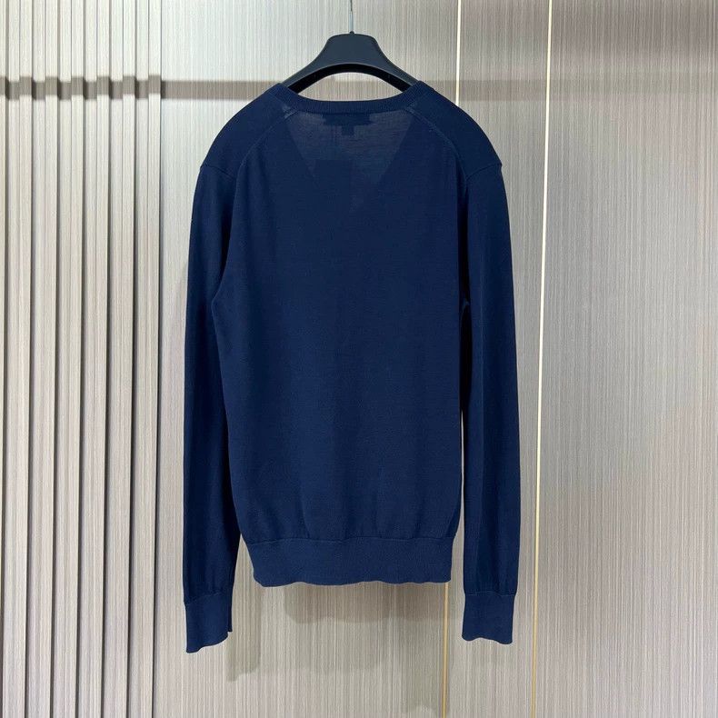 Burberry Burberry V-Neck Knit Sweater Size M Size US M / EU 48-50 / 2 - 2 Thumbnail