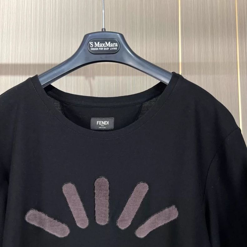 Fendi Fendi Abstract Monster Knit Short Sleeve T-Shirt Size US L / EU 52-54 / 3 - 3 Thumbnail