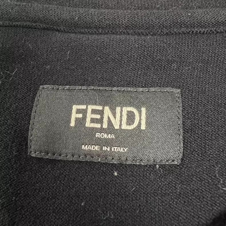 Fendi Fendi Abstract Monster Knit Short Sleeve T-Shirt Size US L / EU 52-54 / 3 - 6 Thumbnail