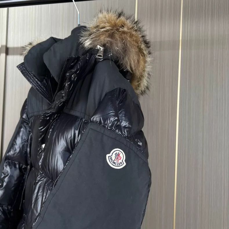 Moncler Moncler Frey Series Down Jacket with Fur Collar Size US M / EU 48-50 / 2 - 4 Thumbnail