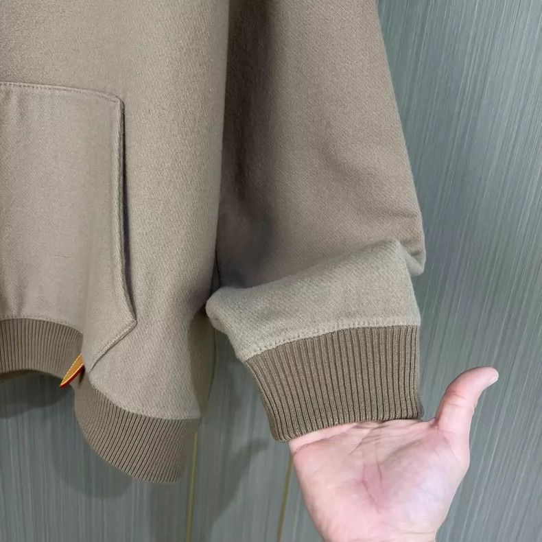 Louis Vuitton Louis Vuitton Camel Wool Hoodie Size S Size US S / EU 44-46 / 1 - 4 Thumbnail