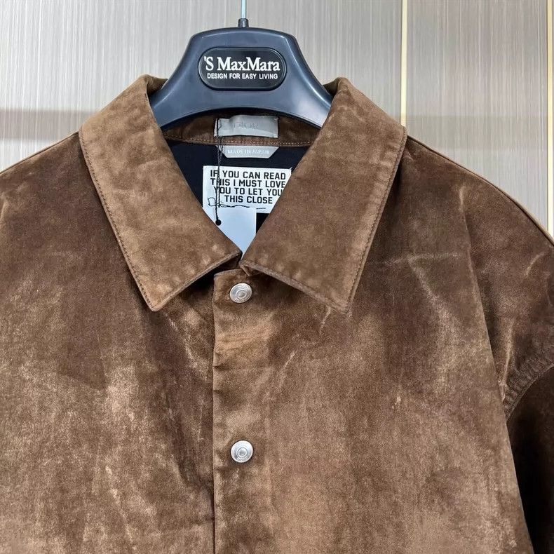 Dior Dior Travis Scott Suede Jacket Size 50 Size US L / EU 52-54 / 3 - 3 Thumbnail