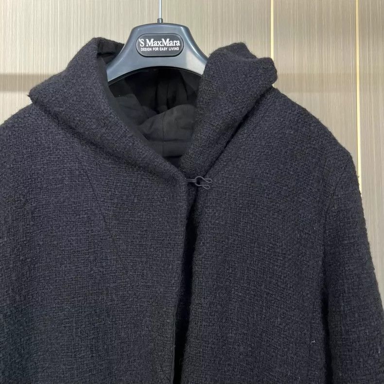 Uma Wang Uma Wang Black Cashmere Long Coat Size S Size US S / EU 44-46 / 1 - 3 Thumbnail