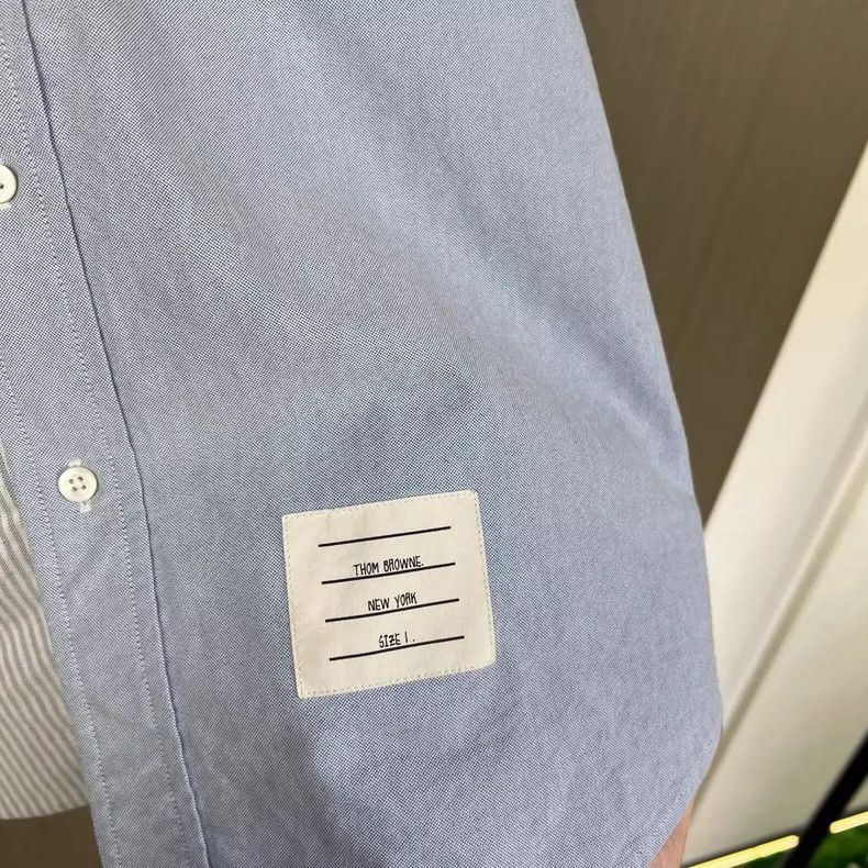Thom Browne Thom Browne Color Block Long Sleeve Shirt Size US M / EU 48-50 / 2 - 5 Thumbnail