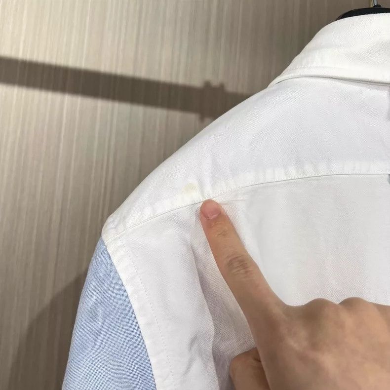 Thom Browne Thom Browne Color Block Long Sleeve Shirt Size US M / EU 48-50 / 2 - 8 Thumbnail