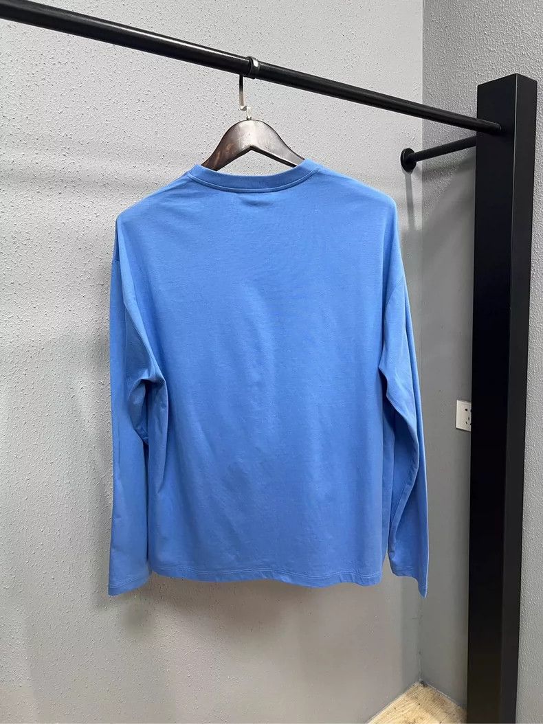 Prada Miu Miu Long Sleeve Blue Shirt Size US S / EU 44-46 / 1 - 2 Thumbnail