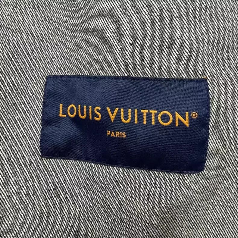 Louis Vuitton Checked Logo Jacket Size 50
