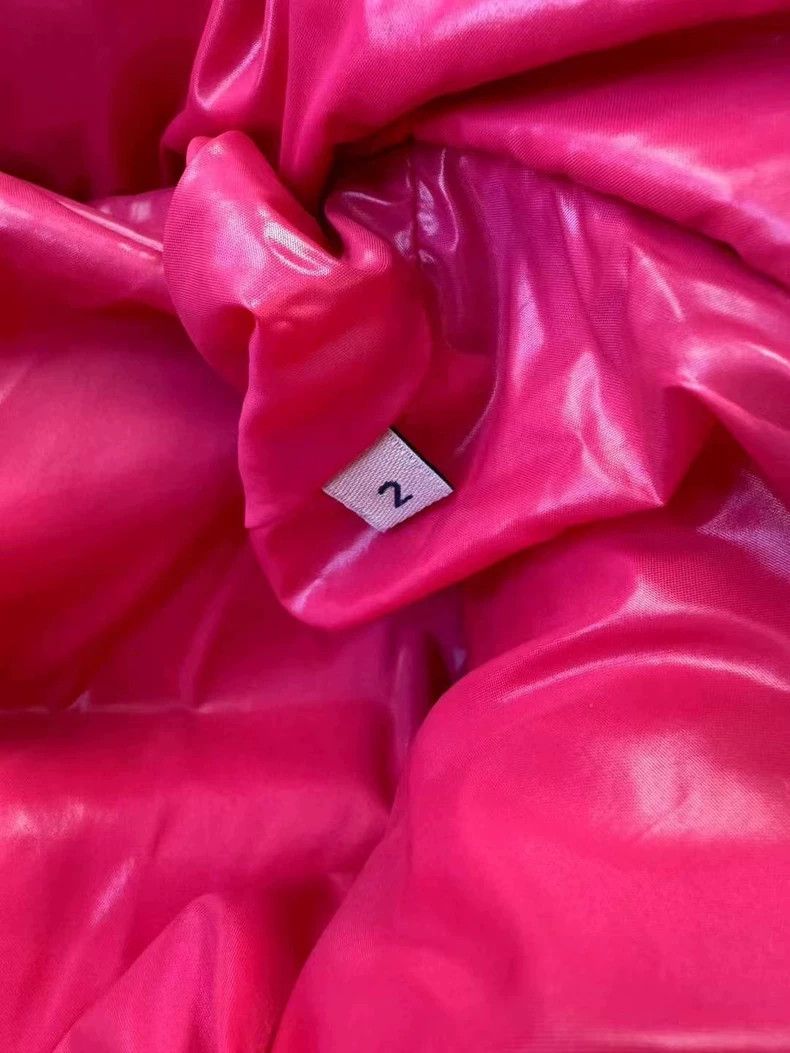 Moncler Moncler Velvet Down Jacket in Bright Pink Size US M / EU 48-50 / 2 - 4 Thumbnail