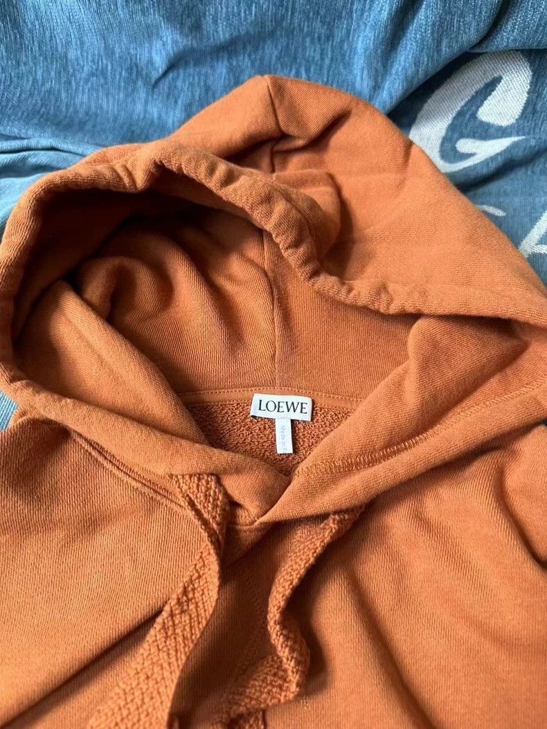 Loewe Loewe Orange Large Logo Hoodie Size US M / EU 48-50 / 2 - 2 Thumbnail