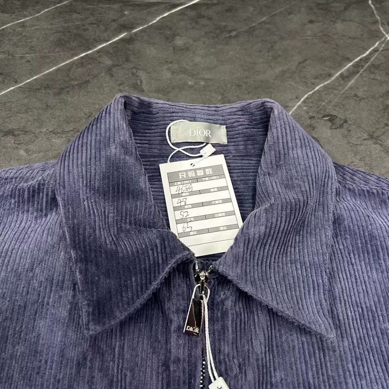 Dior DIOR Logo Corduroy Jacket Outerwear for Men Size US M / EU 48-50 / 2 - 5 Thumbnail