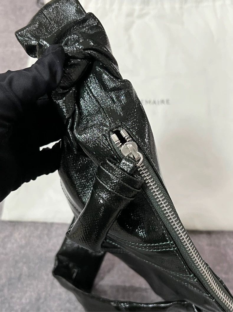 Lemaire Lemaire Horn Bag in Forest Green Size ONE SIZE - 5 Thumbnail