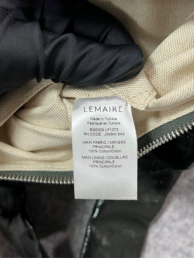 Lemaire Lemaire Horn Bag in Forest Green Size ONE SIZE - 8 Thumbnail