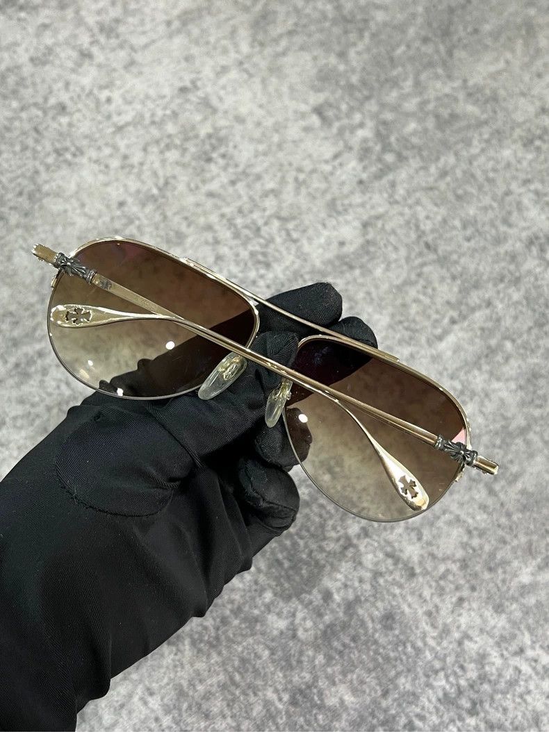 Chrome Hearts Chrome Hearts Sunglasses with Brown Lenses Size ONE SIZE - 2 Thumbnail