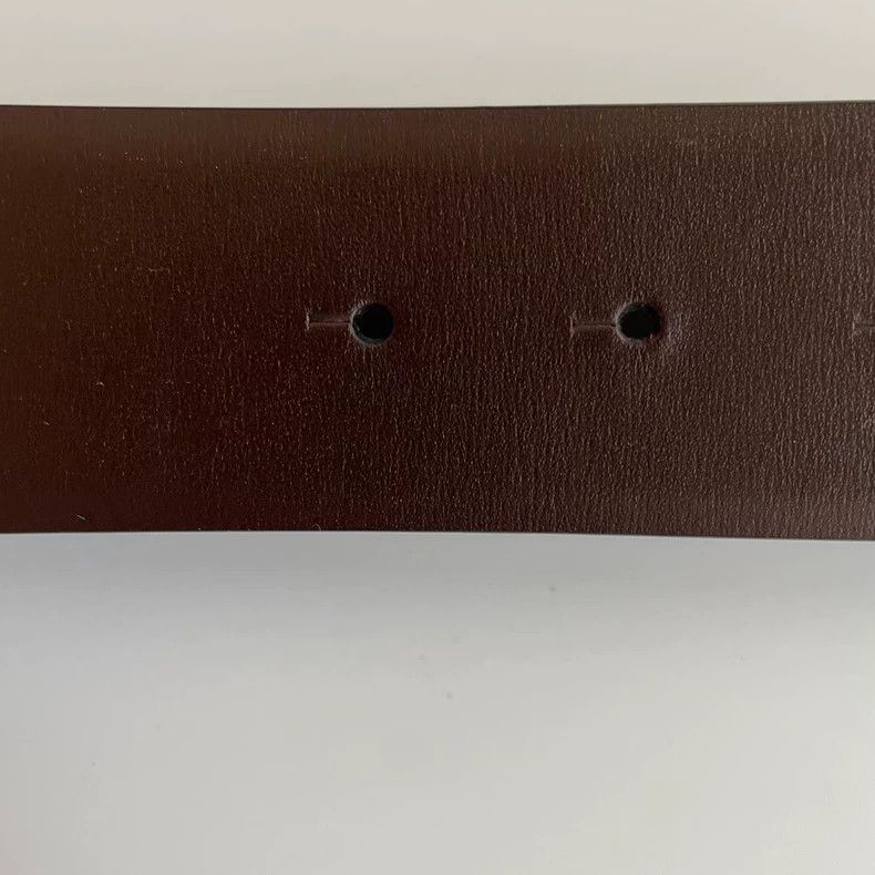 Valentino Valentino Brown Waist Belt with Gold Buckle Size ONE SIZE - 4 Thumbnail