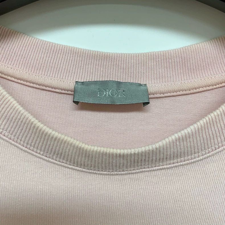 Dior Dior Pink Embroidered Floral Short Sleeve Shirt Size US XXL / EU 58 / 5 - 4 Thumbnail