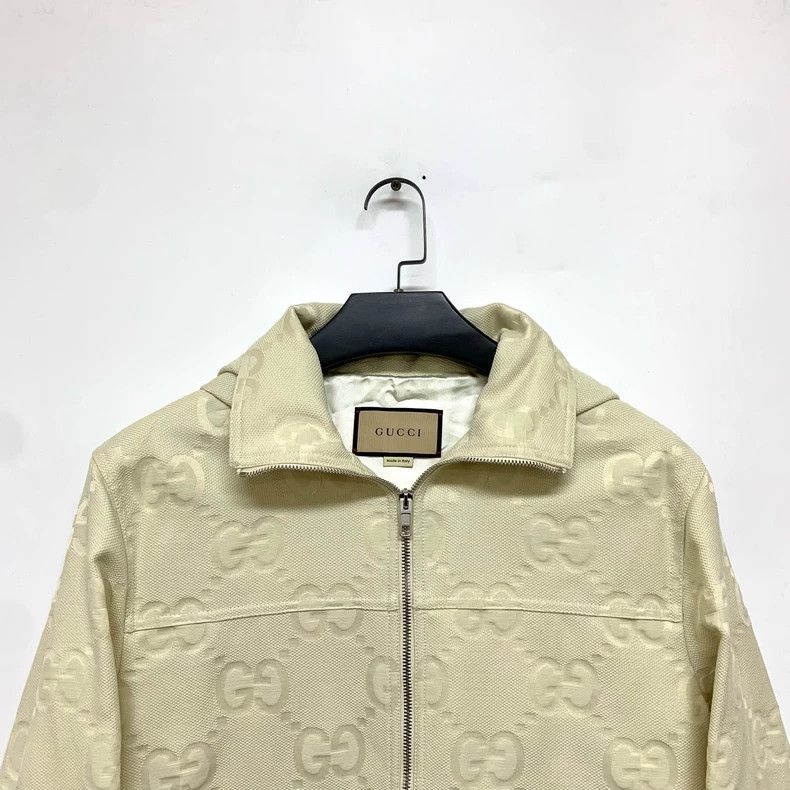 Gucci Gucci Embossed Hoodie Jacket Size US M / EU 48-50 / 2 - 5 Thumbnail