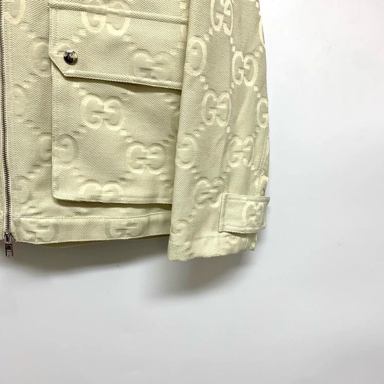Gucci Gucci Embossed Hoodie Jacket Size US M / EU 48-50 / 2 - 7 Thumbnail