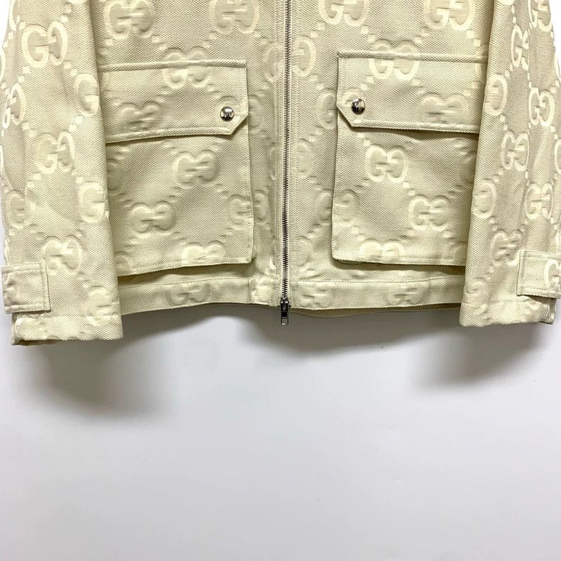 Gucci Gucci Embossed Hoodie Jacket Size US M / EU 48-50 / 2 - 6 Thumbnail