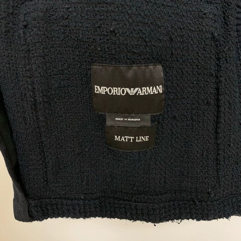Emporio Armani Armani Knitted Jacket with Hood and Pockets Size US L / EU 52-54 / 3 - 4 Thumbnail
