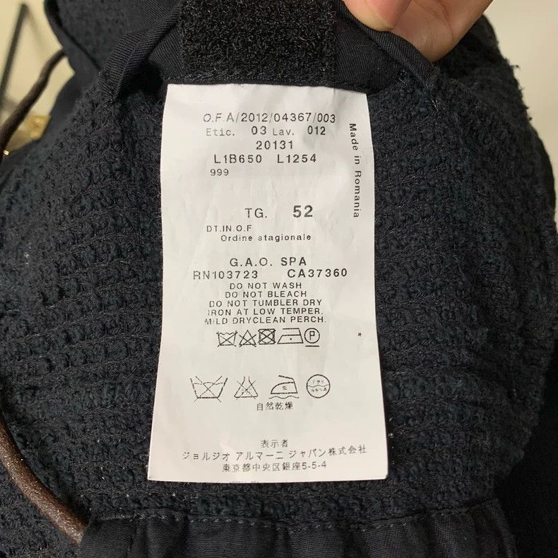 Emporio Armani Armani Knitted Jacket with Hood and Pockets Size US L / EU 52-54 / 3 - 3 Thumbnail