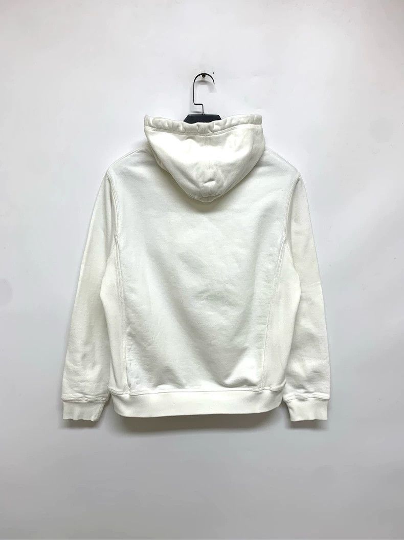 Dior Dior White Hoodie with Logo Print Size US M / EU 48-50 / 2 - 2 Thumbnail