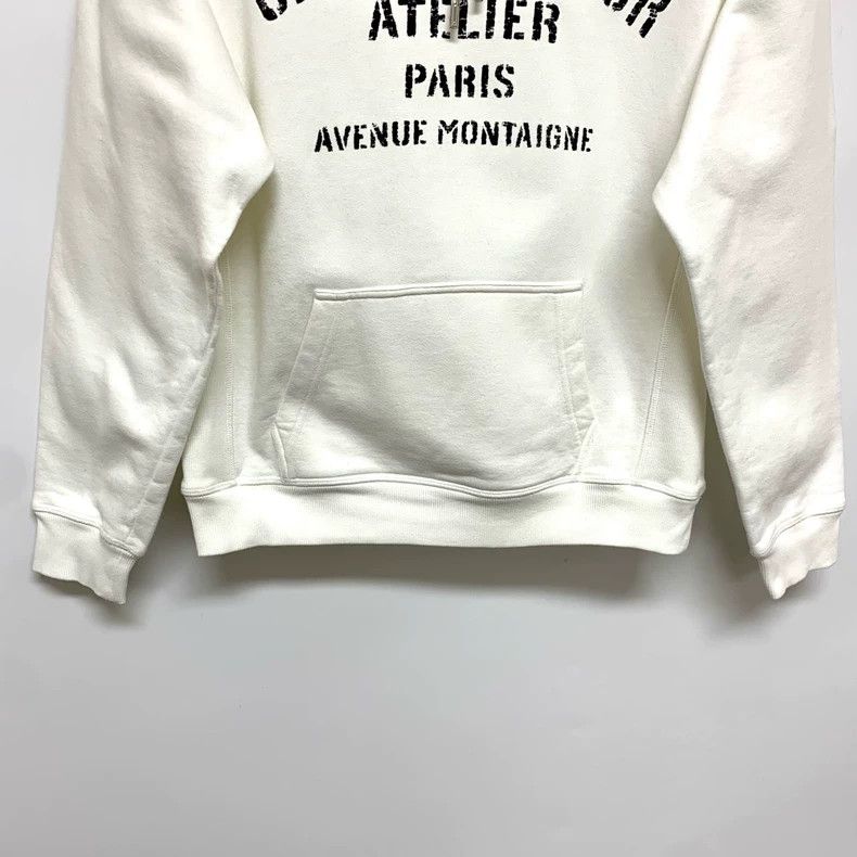 Dior Dior White Hoodie with Logo Print Size US M / EU 48-50 / 2 - 6 Thumbnail