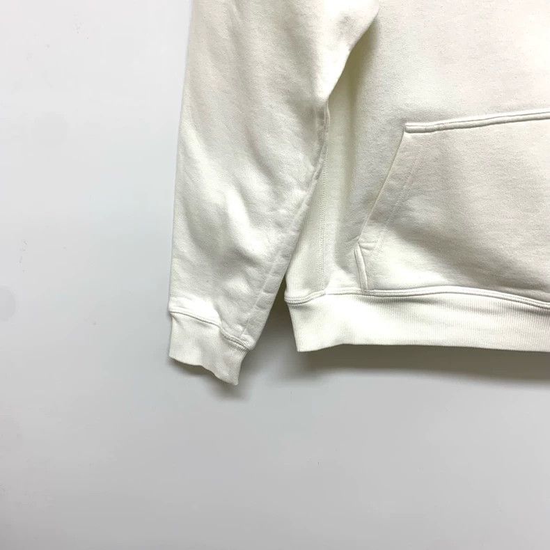 Dior Dior White Hoodie with Logo Print Size US M / EU 48-50 / 2 - 7 Thumbnail