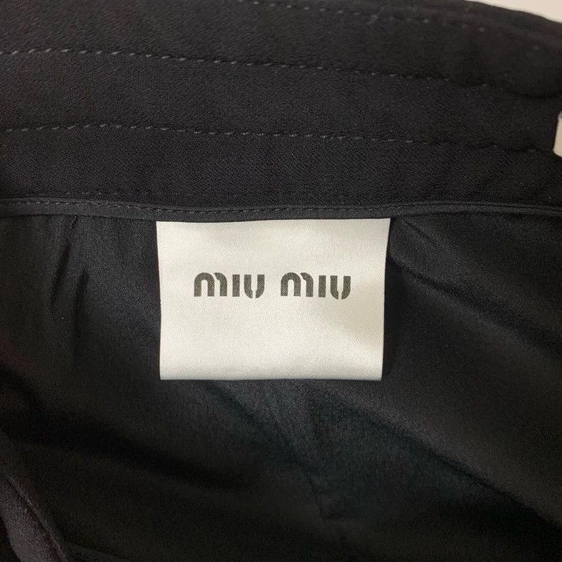 Miu Miu Miumiu Pearl Button A-Line Skirt Size US 38 / EU 54 - 5 Thumbnail