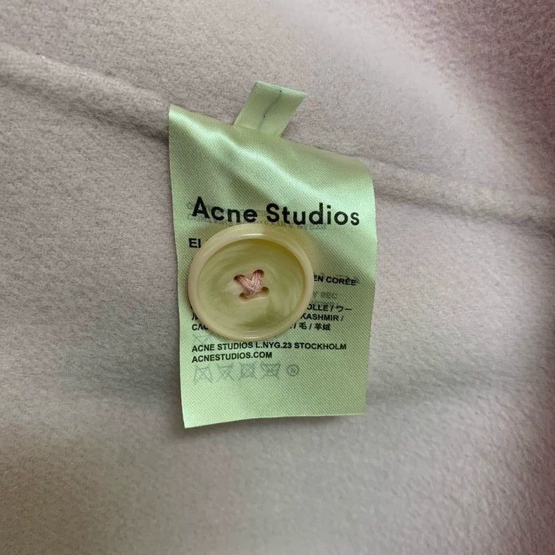 Acne Studios Acne Studios Cashmere Coat in Pink Size US XS / EU 42 / 0 - 4 Thumbnail