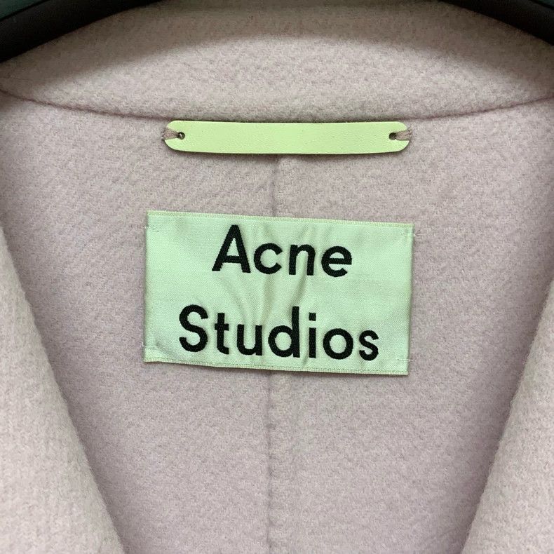 Acne Studios Acne Studios Cashmere Coat in Pink Size US XS / EU 42 / 0 - 3 Thumbnail