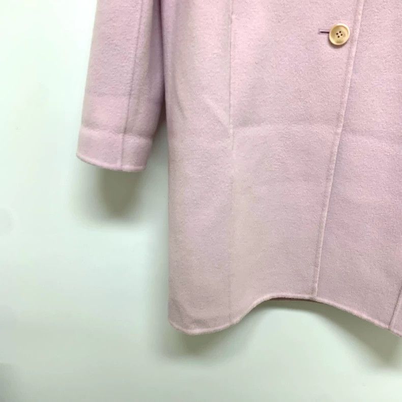 Acne Studios Acne Studios Cashmere Coat in Pink Size US XS / EU 42 / 0 - 7 Thumbnail