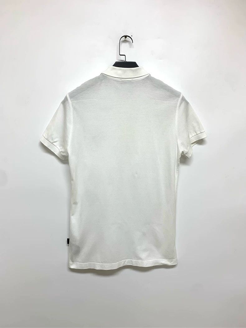 Dior Dior White Bee Polo Shirt Size M Size US M / EU 48-50 / 2 - 2 Thumbnail