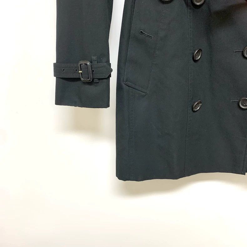 Burberry Burberry Black Trench Coat UK6 Size Size US XS / EU 42 / 0 - 7 Thumbnail