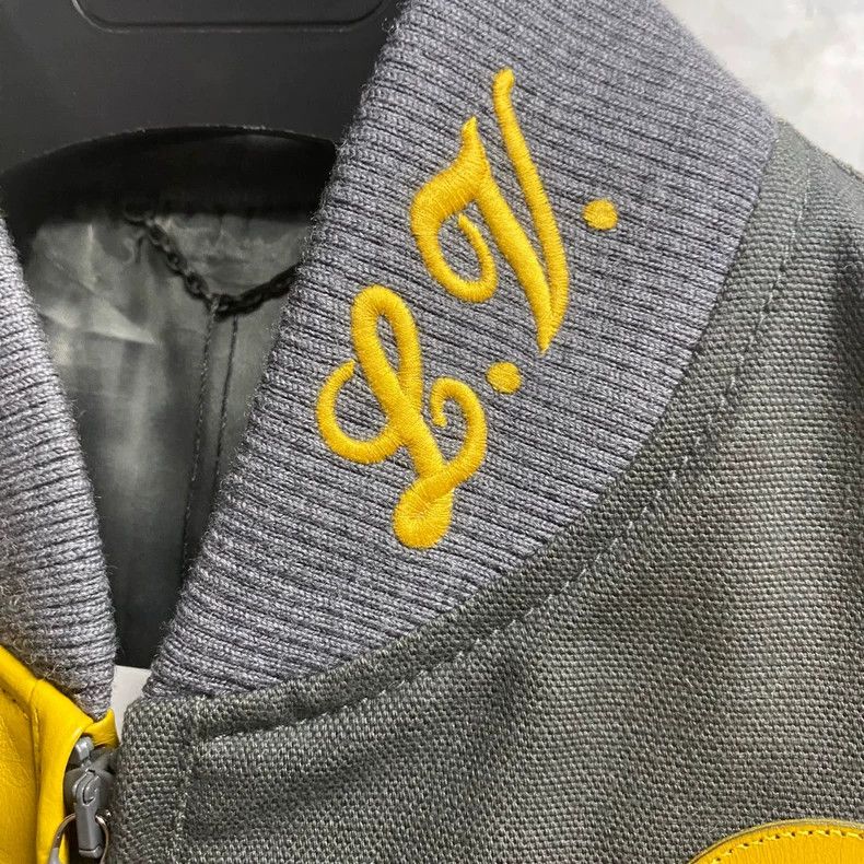 Louis Vuitton Louis Vuitton Black Yellow Baseball Jacket Size US M / EU 48-50 / 2 - 3 Thumbnail