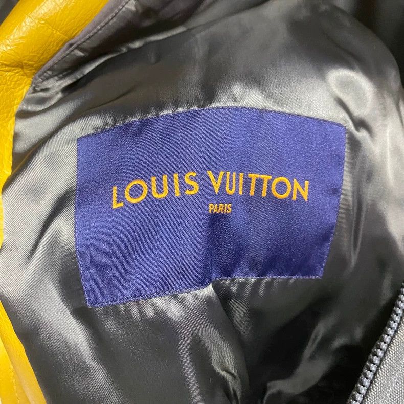 Louis Vuitton Louis Vuitton Black Yellow Baseball Jacket Size US M / EU 48-50 / 2 - 5 Thumbnail