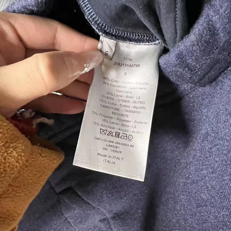 Dior Dior Dark Blue Jogger Pants with Drawstring Size US 28 / EU 44 - 3 Thumbnail