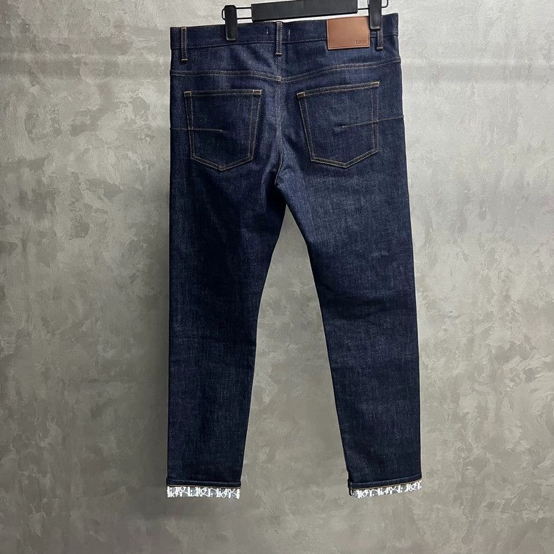 Dior Dior Blue Washed Mid-Waist Denim Pants Size US 31 - 3 Thumbnail